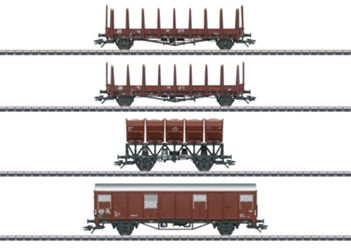 Detailansicht des Artikels: 046662 - Güterwagen-Set DB