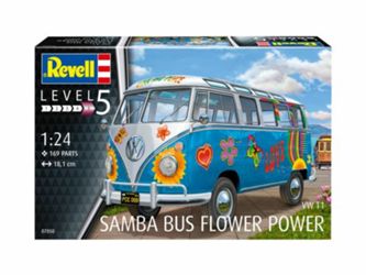 Detailansicht des Artikels: 07050 - VW T1 Samba Bus Flower Power