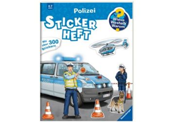 Detailansicht des Artikels: 32942 - WWW Stickerheft: Polizei