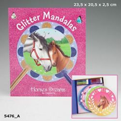 Detailansicht des Artikels: 05476 - Horses Dreams Glitter Mandala