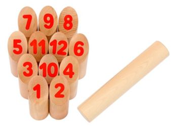 Detailansicht des Artikels: 56853 - Wikingerspiel Number Kubb, im