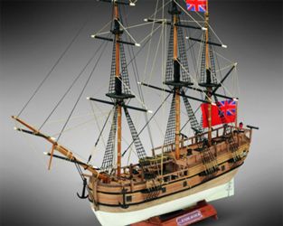 Detailansicht des Artikels: 21818 - HMS Endeavour Bausatz 1:143 M