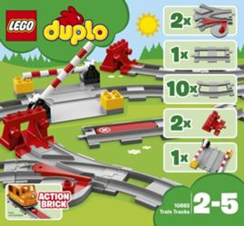 Detailansicht des Artikels: 10882 - 10882 LEGO® DUPLO® Eisenbahn Schienen
