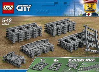 Detailansicht des Artikels: 60205 - LEGO® City 60205 - Schienen ( 5-12 )