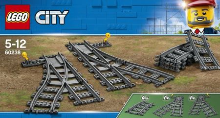 Detailansicht des Artikels: 60238 - LEGO® City 60238 - Weichen ( 5-12 )