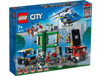 Detailansicht des Artikels: 60317 - LEGO® City 60317 - Banküberfall mit Verfolgungsjagd ( 7+ )
