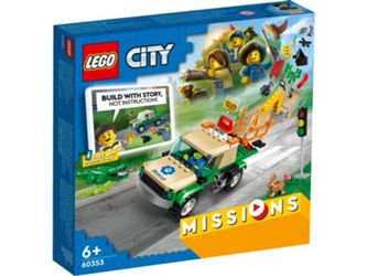 Detailansicht des Artikels: 60353 - LEGO® City 60353 - Tierrettungsmissionen ( 6+ )
