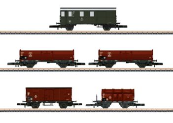 Detailansicht des Artikels: 086070 - Güterwagen-Set DB