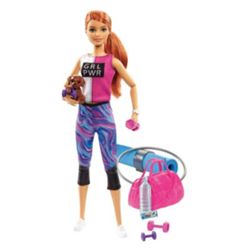 Detailansicht des Artikels: GJG570 - Barbie Wellness Fitness Puppe
