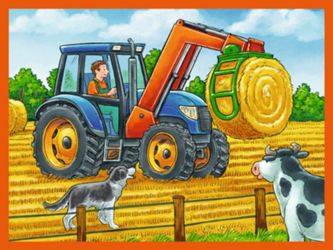 Detailansicht des Artikels: 07432 - Fahrzeuge auf d.Bauernhof 12p