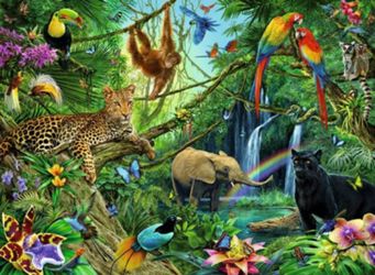 Detailansicht des Artikels: 12660 - Tiere im Dschungel        200