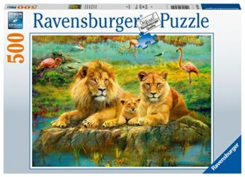Detailansicht des Artikels: 16584 - Löwen in der Savanne      500