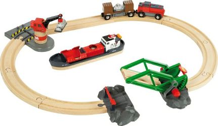 Detailansicht des Artikels: 63306100 - BRIO Container Hafen Set