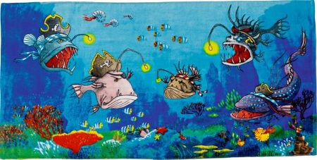 Detailansicht des Artikels: 13734 - Zauberbadetuch Capt´n Sharky