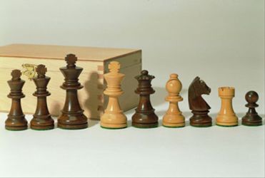 Detailansicht des Artikels: 01144 - Schachfig. Buchsbaum braun +