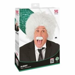 Detailansicht des Artikels: 02129 - EINSTEIN PERÜCKE  SCHNURRBART