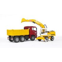 Detailansicht des Artikels: 34000751 - MAN TGA Kipper+Liebherr Schau