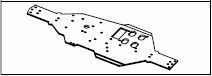 Detailansicht des Artikels: 500105143 - CV-10 Chassisplatte On-Road